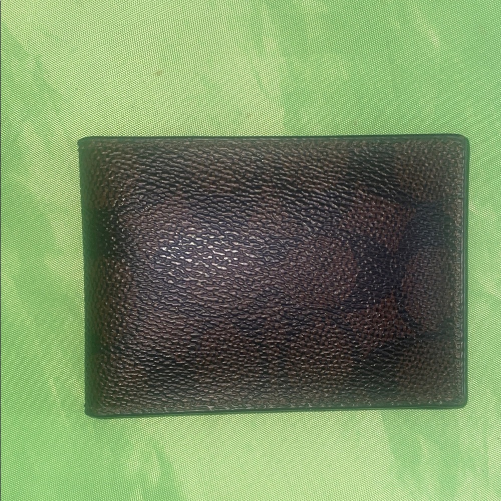 Coach Bindfold wallet woman’s brown